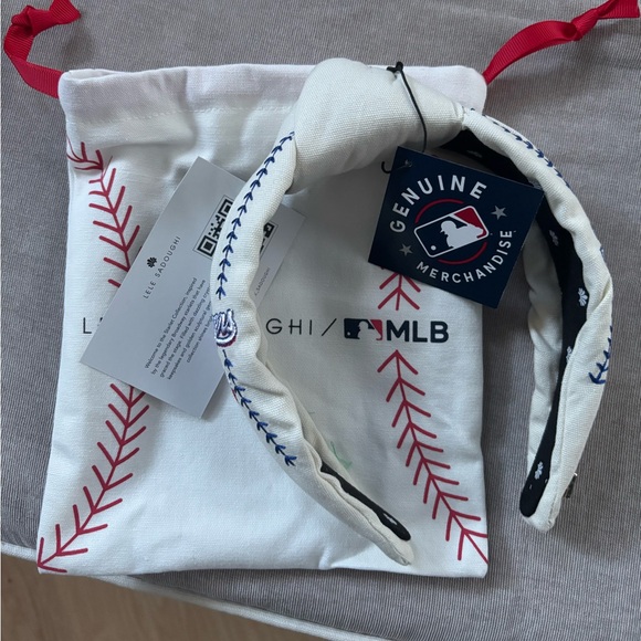 ⚾️Lele Sadoughi MLB Texas Rangers Headband {NWT} - Picture 5 of 8